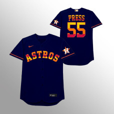 Houston Astros Ryan Pressly Navy 2021 Players' Weekend Nickname Jersey