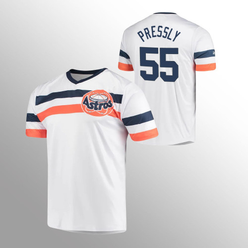 Houston Astros Brad Peacock White Cooperstown Collection Home Jersey
