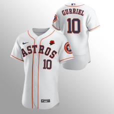 Houston Astros Yuli Gurriel White 2021 Memorial Day Authentic Jersey