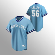 Brad Keller Kansas City Royals Light Blue Cooperstown Collection Road Jersey