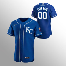 Men's Kansas City Royals Custom Authentic Royal 2020 Alternate Jersey