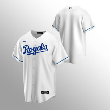 Men's Kansas City Royals Replica White Home Jersey