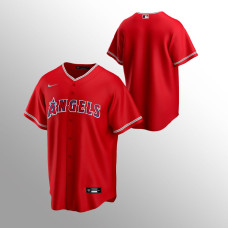 Men's Los Angeles Angels Replica Red Alternate Jersey