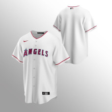 Men's Los Angeles Angels Replica White Home Jersey