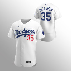 Los Angeles Dodgers Cody Bellinger White Authentic Home Player Jersey