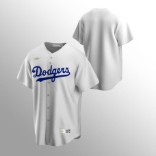 Men's Los Angeles Dodgers Cooperstown Collection White Home Jersey