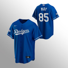 Men's Los Angeles Dodgers Dustin May 2020 World Series Champions Royal Replica Alternate Jersey