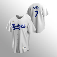Julio Urias Los Angeles Dodgers White Cooperstown Collection Home Jersey