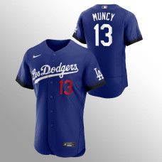 Max Muncy Los Angeles Dodgers Royal 2021 City Connect Authentic Jersey
