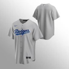 Men's Los Angeles Dodgers Replica Gray Alternate Jersey
