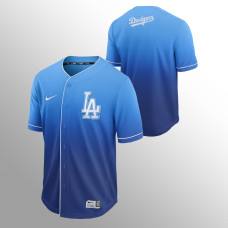 Men's Los Angeles Dodgers Royal Fade Jersey