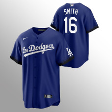 Will Smith Los Angeles Dodgers Royal 2021 City Connect Replica Jersey