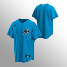 Men's Miami Marlins Replica Blue Alternate Jersey