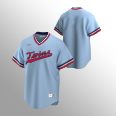 Men's Minnesota Twins Cooperstown Collection Light Blue Road Jersey