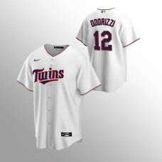 Men's Minnesota Twins Jake Odorizzi #12 White Replica Home Jersey