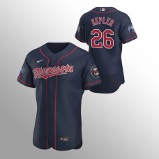 Men's Minnesota Twins Max Kepler Authentic Navy 2020 Alternate 60th Season Jersey