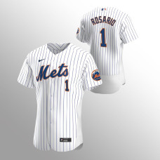 Men's New York Mets Amed Rosario Authentic White 2020 Home Jersey
