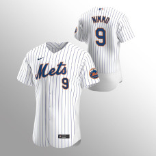 Men's New York Mets Brandon Nimmo Authentic White 2020 Home Jersey