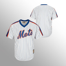 Men's New York Mets Cooperstown Collection White Big & Tall Replica Cool Base Jersey