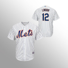 New York Mets Francisco Lindor White Cool Base Player Jersey