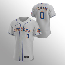 Men's New York Mets Marcus Stroman Authentic Gray 2020 Road Jersey