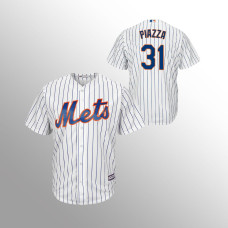 New York Mets Mike Piazza White Cool Base Player Jersey