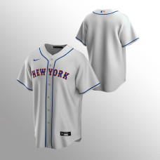Men's New York Mets Replica Gray Road Jersey