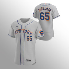 Men's New York Mets Robert Gsellman Authentic Gray 2020 Road Jersey