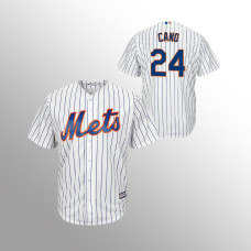 New York Mets Robinson Cano White Cool Base Player Jersey