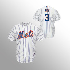New York Mets Tomas Nido White Cool Base Player Jersey