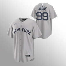 Aaron Judge New York Yankees Gray 2021 Field of Dreams Replica Jersey