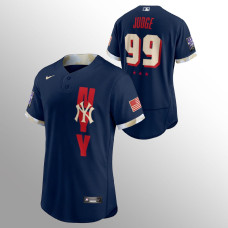Aaron Judge New York Yankees Navy 2021 MLB All-Star Game Authentic Jersey