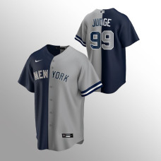 Aaron Judge New York Yankees Navy Gray Split Replica Jersey