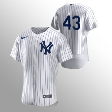 New York Yankees Jonathan Loaisiga White Authentic Home Jersey