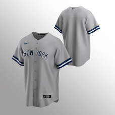 Men's New York Yankees Replica Gray Road Jersey