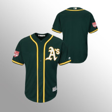 Men's Oakland Athletics Green 2019 Spring Training Cool Base Majestic Jersey