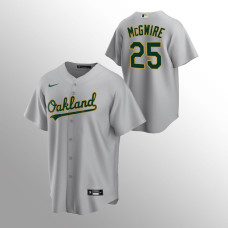 Mark McGwire Oakland Athletics Gray Replica Road Jersey