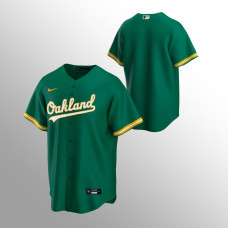 Men's Oakland Athletics Replica Green Alternate Jersey