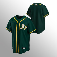 Men's Oakland Athletics Replica Green Alternate Jersey