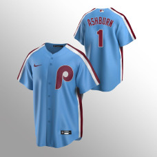 Richie Ashburn Philadelphia Phillies Light Blue Cooperstown Collection Road Jersey