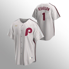Richie Ashburn Philadelphia Phillies White Cooperstown Collection Home Jersey
