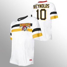 Pittsburgh Pirates Bryan Reynolds White Cooperstown Collection V-Neck Jersey