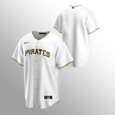 Men's Pittsburgh Pirates Replica White Home Jersey