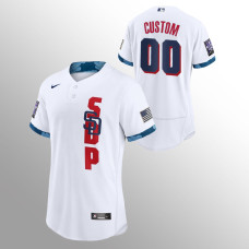 San Diego Padres Custom White 2021 MLB All-Star Game Authentic Jersey