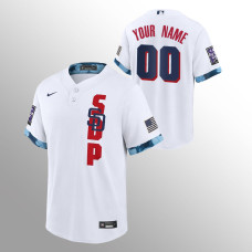 San Diego Padres Custom White 2021 MLB All-Star Game Replica Jersey