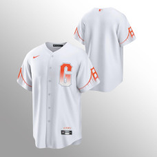 Men's San Francisco Giants 2021 City Connect White Replica Jersey