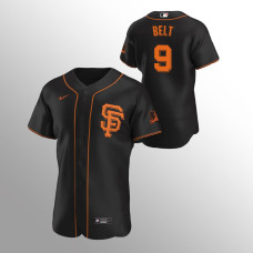 Brandon Belt San Francisco Giants Black Authentic Alternate Jersey