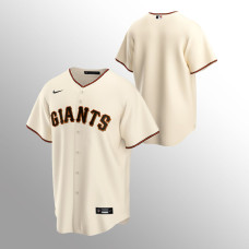 Men's San Francisco Giants Replica Cream Home Jersey