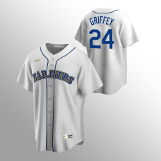 Ken Griffey Jr. Seattle Mariners White Cooperstown Collection Home Jersey