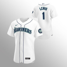 Seattle Mariners Kyle Lewis White Authentic Home Jersey